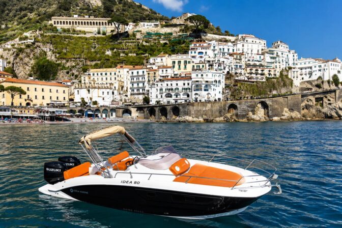 Noleggio Idea 80 in Costiera Amalfitana con Pascià Charter